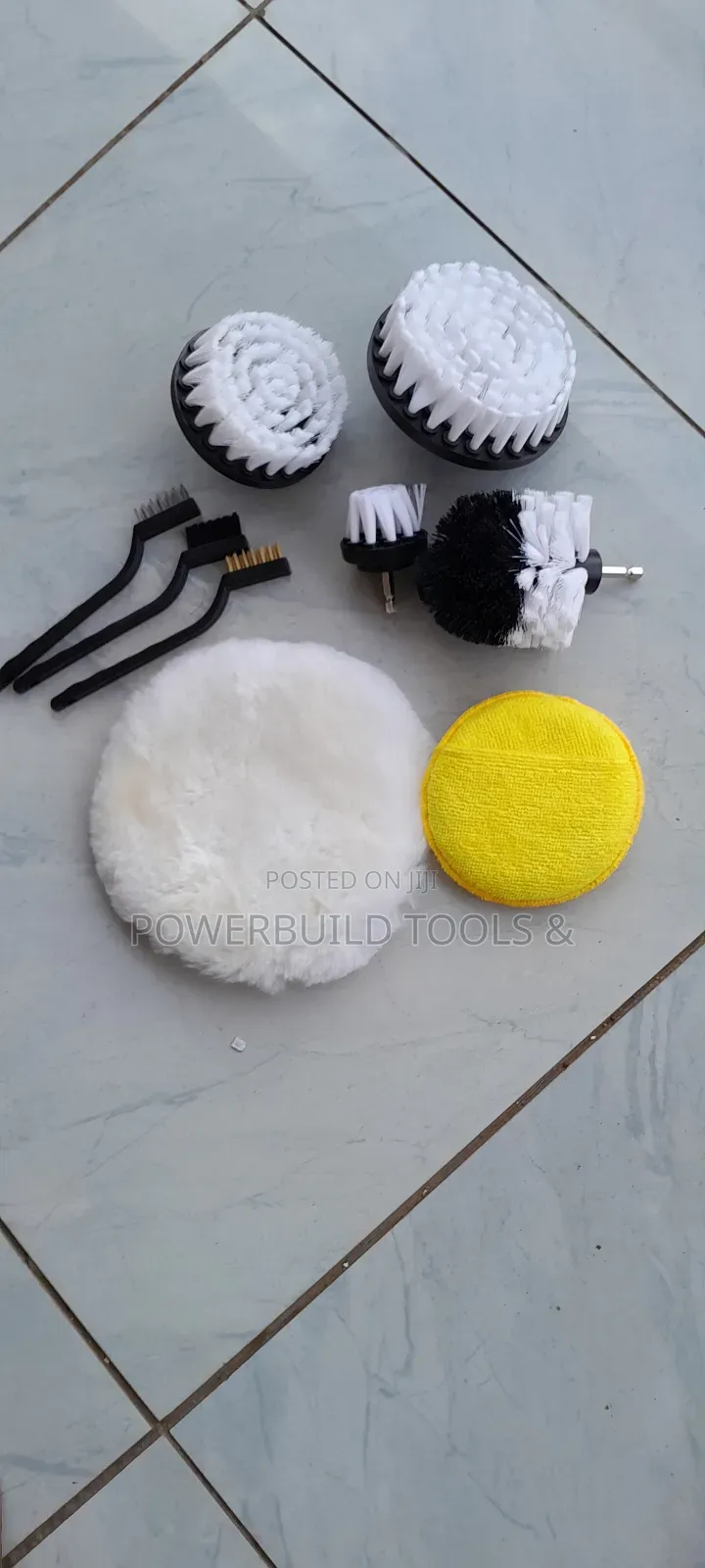 9pcs Auto Detailing Kit for Carwash Cleaning