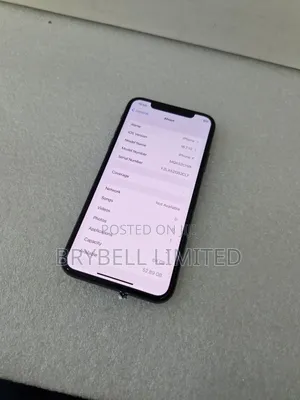 Apple iPhone X 64 GB Black