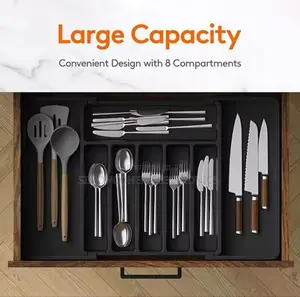 Expandable Cutlery Drawer Organizer