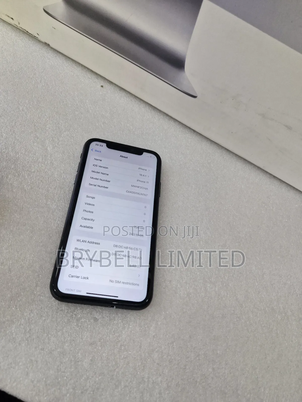 Apple iPhone 11 256 GB Black