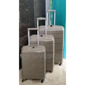 3 in 1 Unbreakble Laxurious Rubber Suitcase Travel Bag