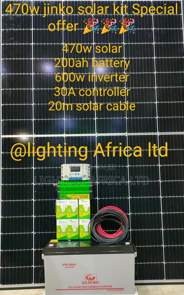 470w Jinko Full Solar Kit Offer - main view