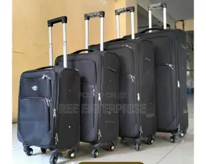 4 In 1 Fabric Laxurious Suitcase Briefcase Travel Bag