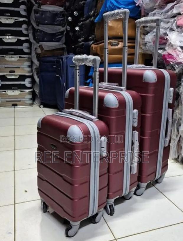 3 in 1 Fibre Laxurious Suitcase Briefcase Travel Bag