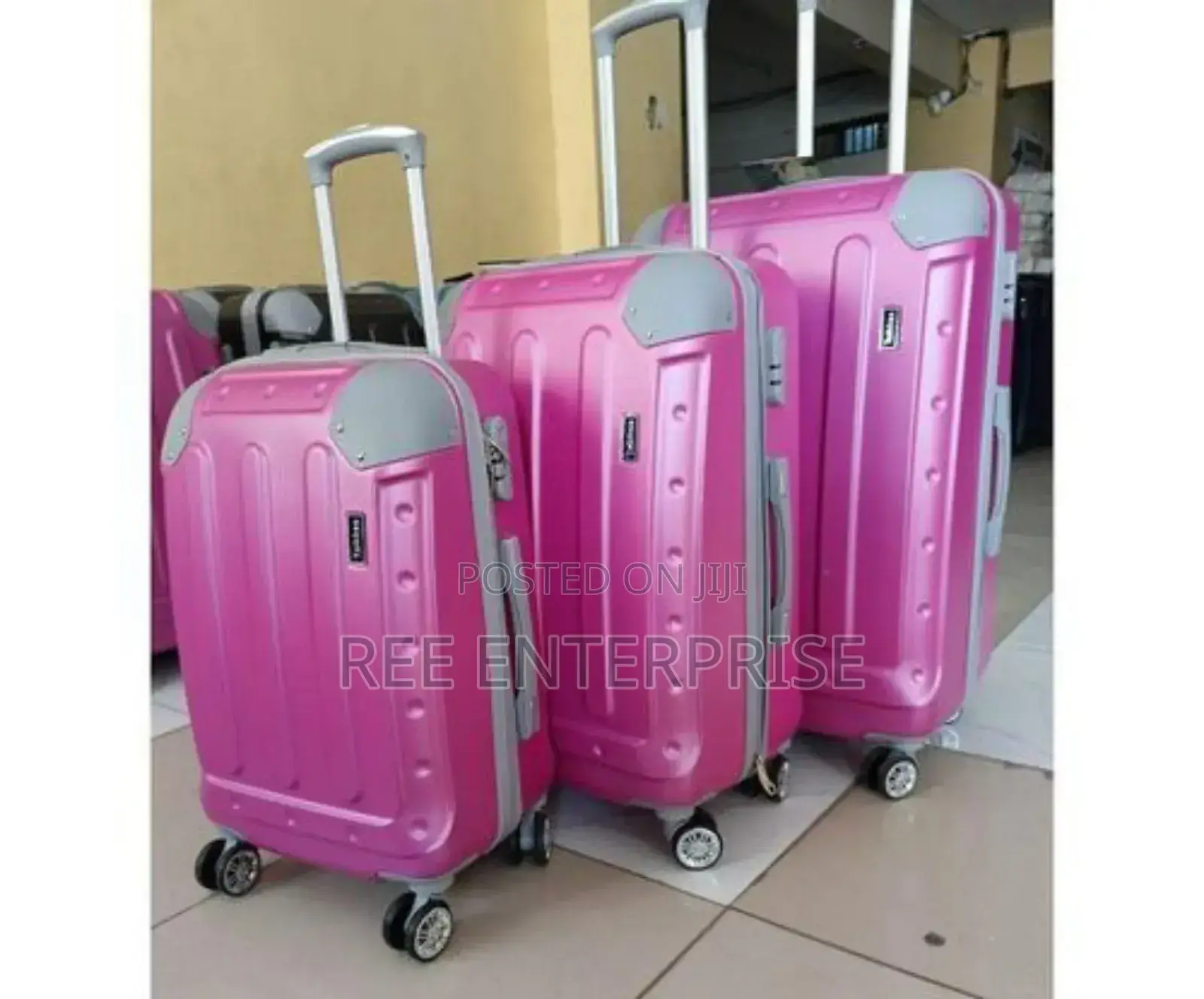 3 in 1 Fibre Laxurious Suitcase Briefcase Travel Bag
