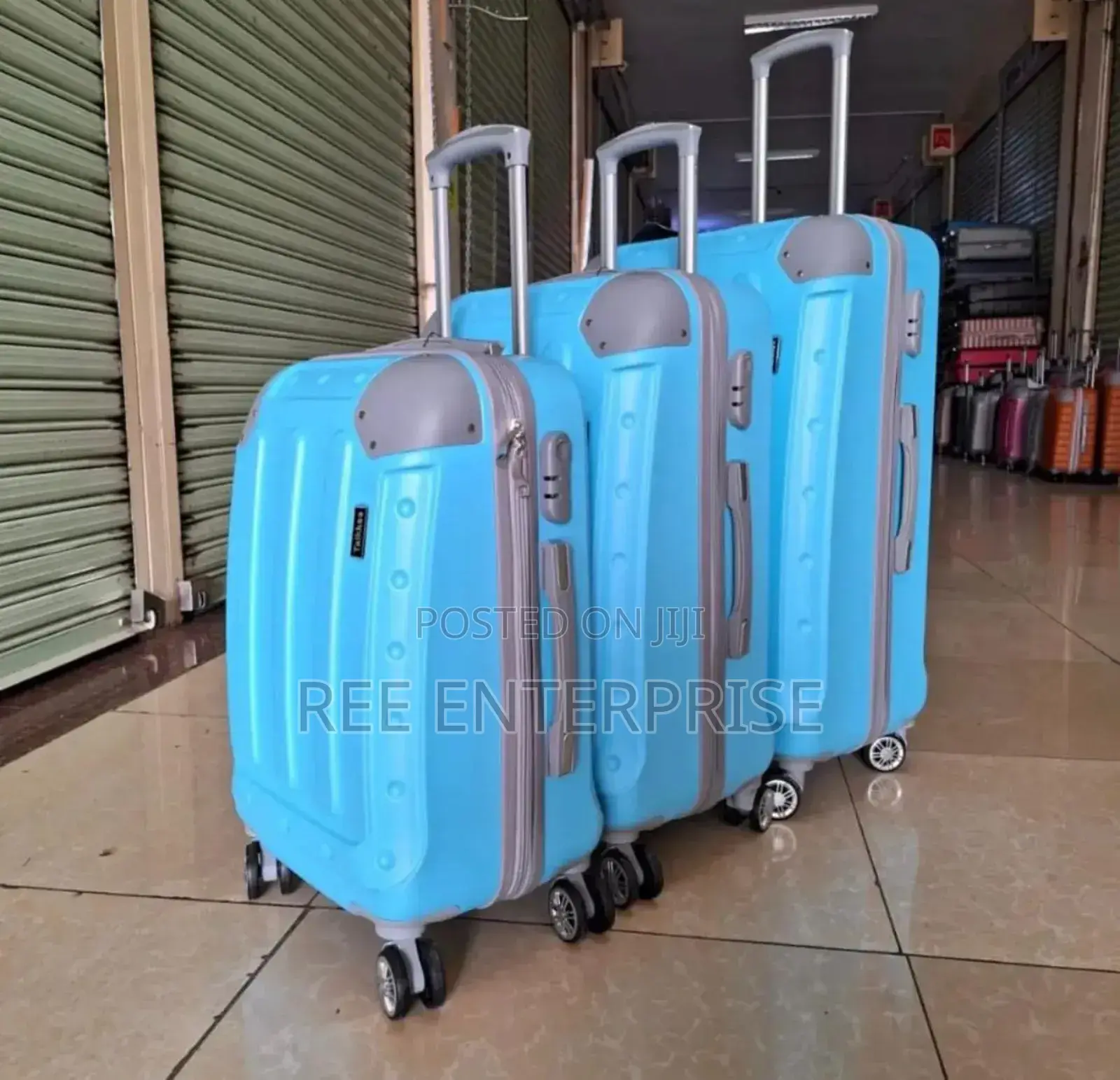 Brand New 3 In 1 Fibre Laxurious  Suitcase Travel Bag