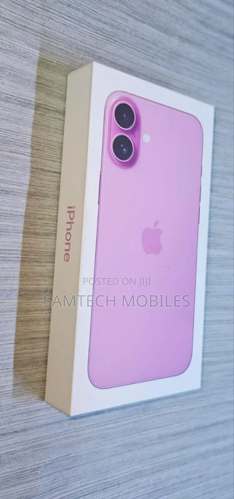 New Apple iPhone 16 Plus 256 GB Pink