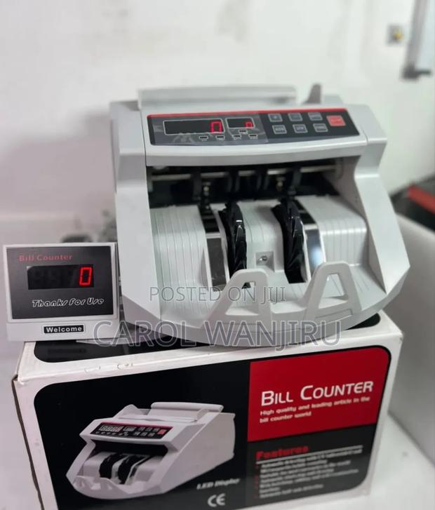 Bill Counter Machine With Counterfeit Detector/Money Counter