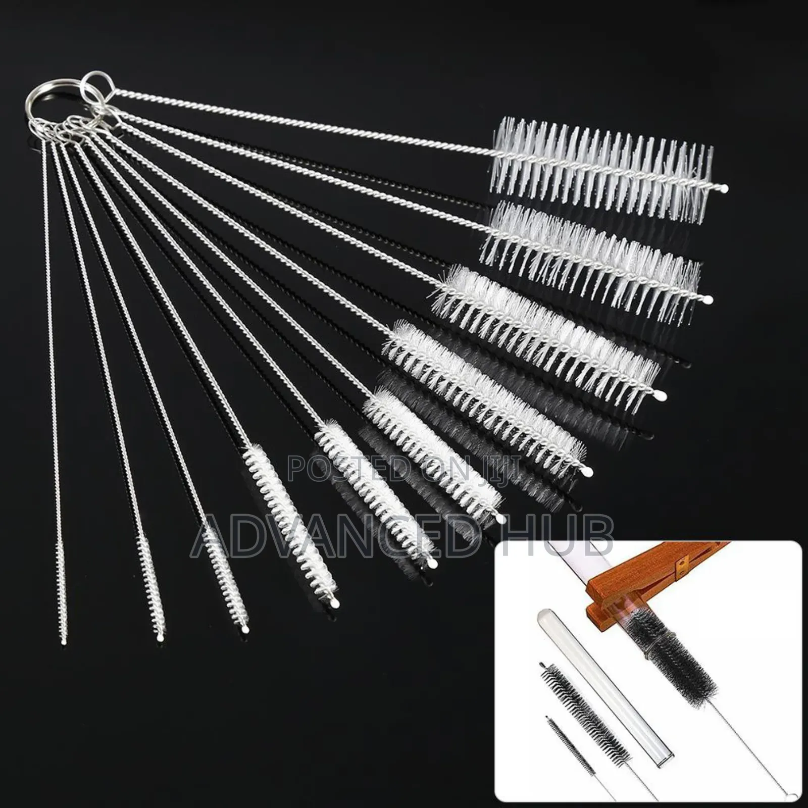 10pcs Drinking Straw Cleaning Brushes
