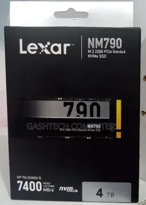 Lexar Lnm790 Internal SSD M.2 Pcie Gen 4*4 Nvme 22804tb