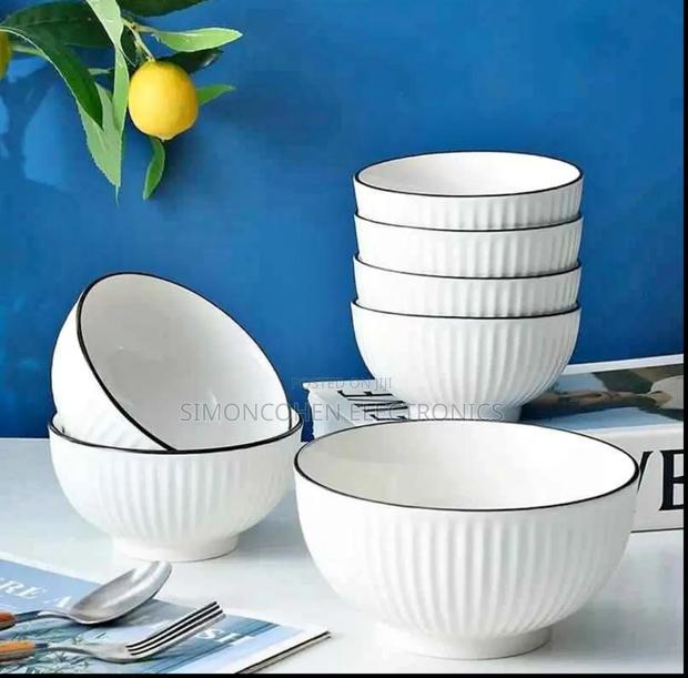 6pcs Japanese Ceramic Bowls - main view