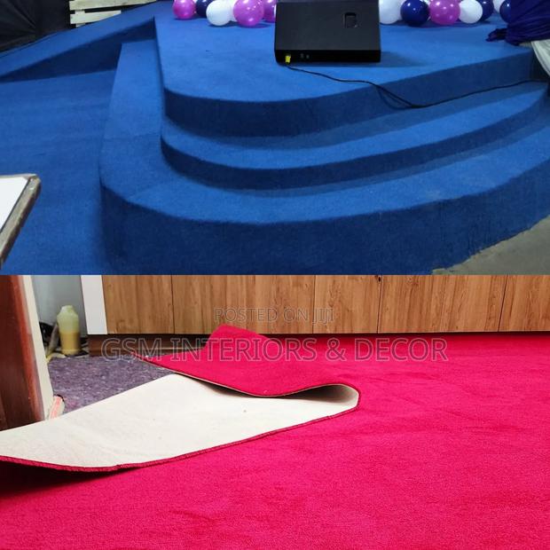 Wall to Wall Carpets for Both Blue and Red - main view