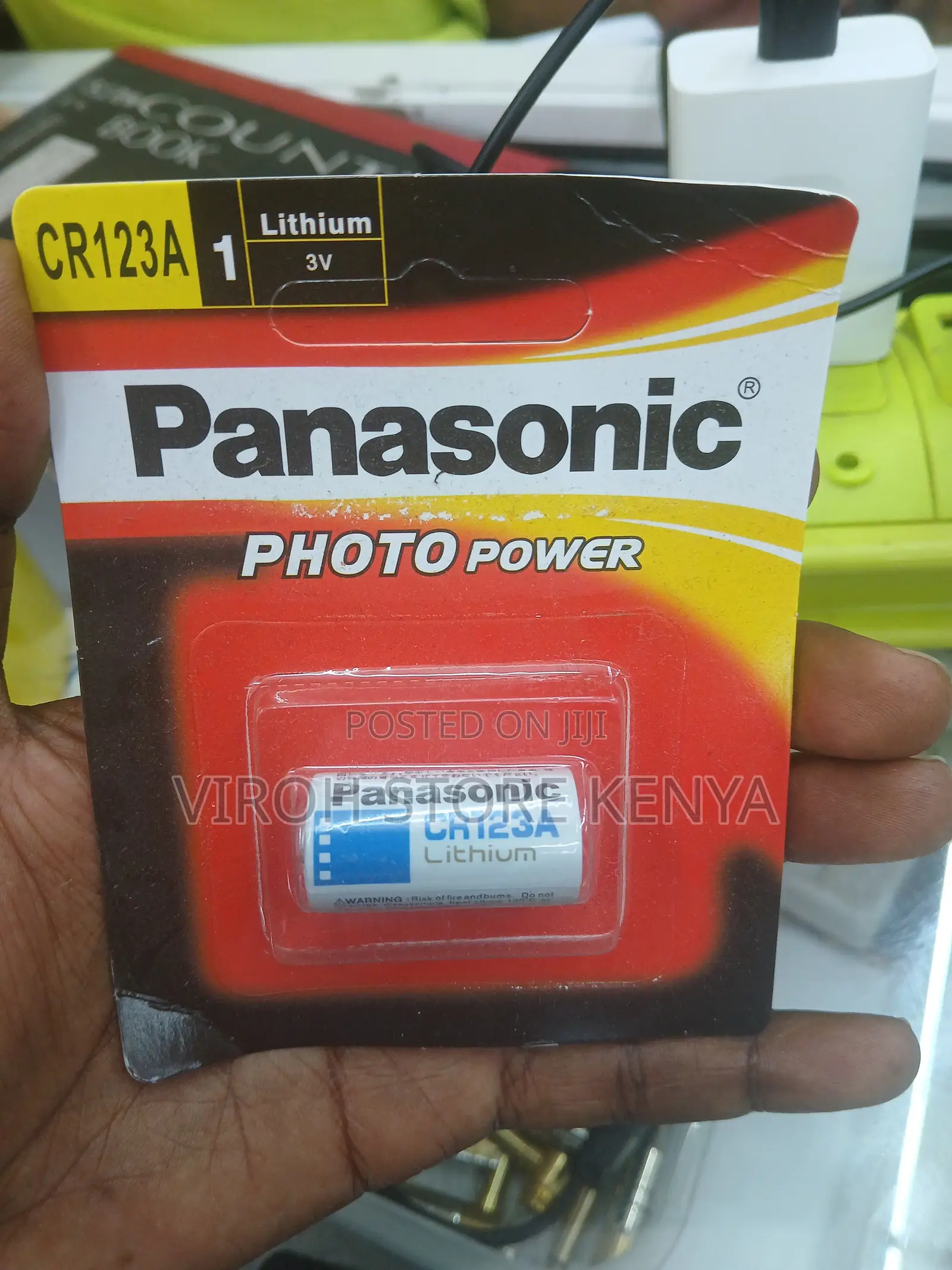 Panasonic Cr123a Battery