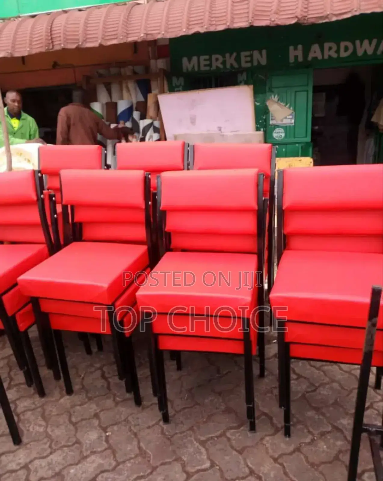 Katrina Waiting Salon Chairs
