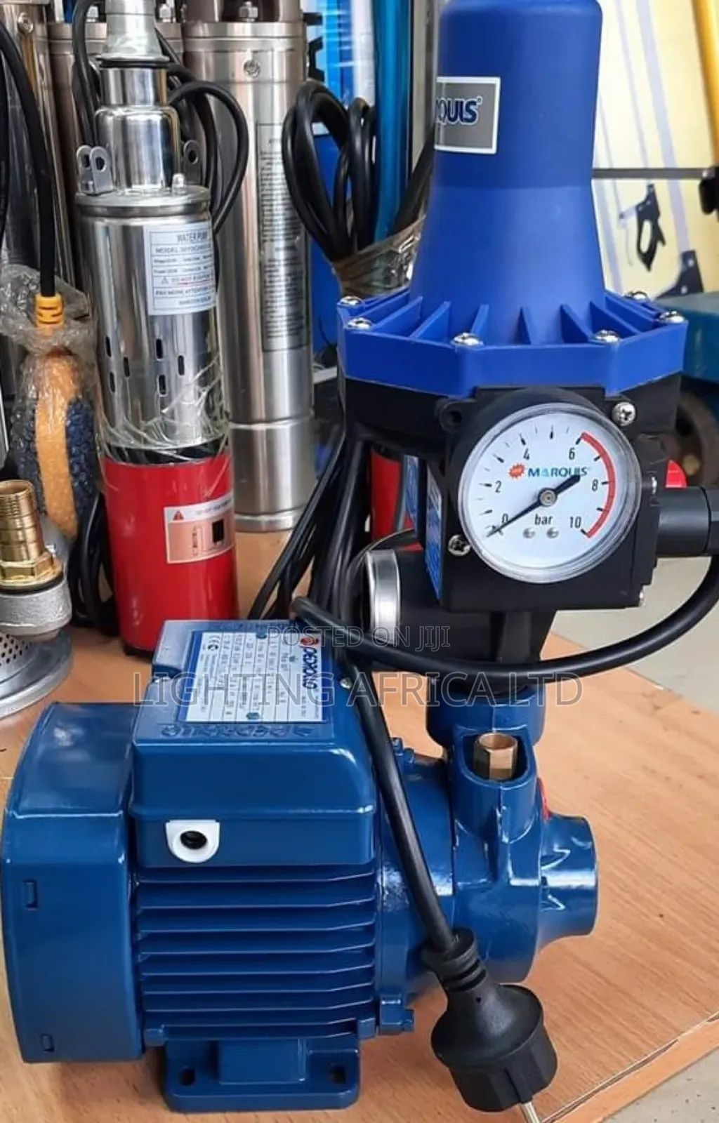 0.5hp Pedrollo Surface Ac Pump With Digital Pump Controller