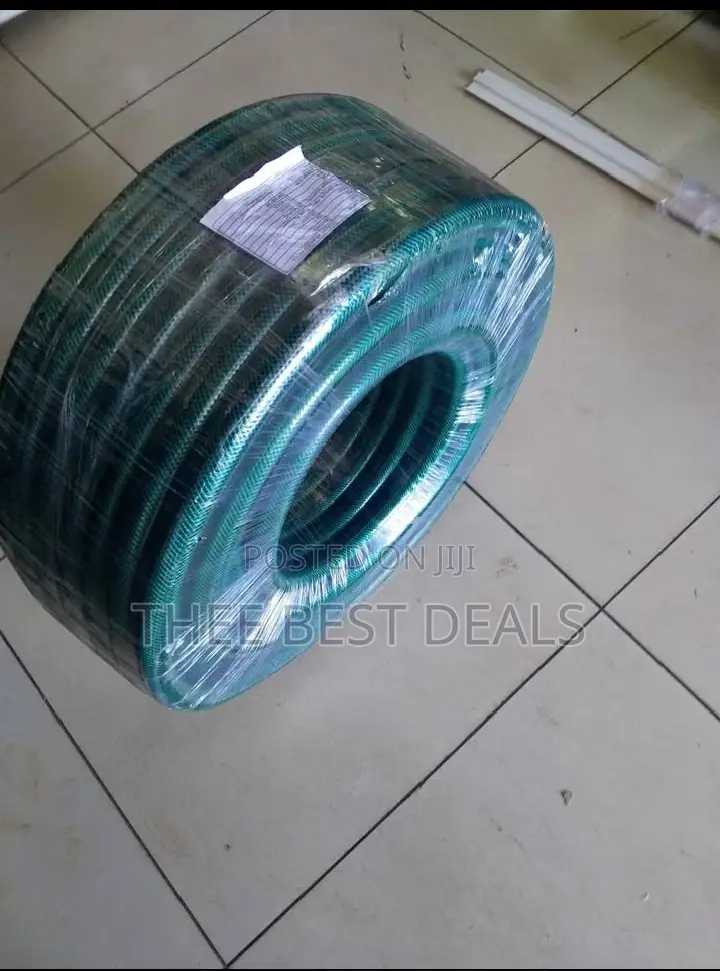 Green Braided Hose Pipe 1/2"*50m