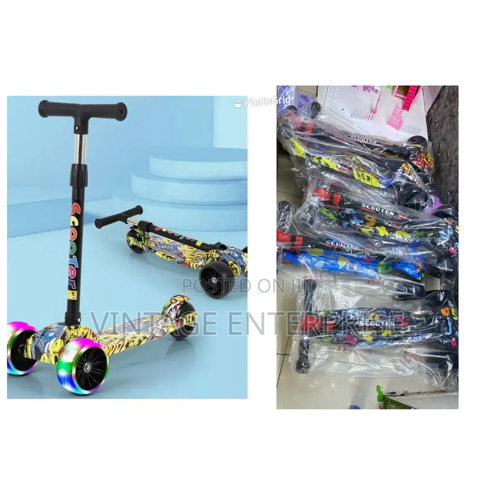 Kids Graffiti Scooters