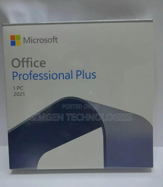 Microsoft Office Professional Plus - main view