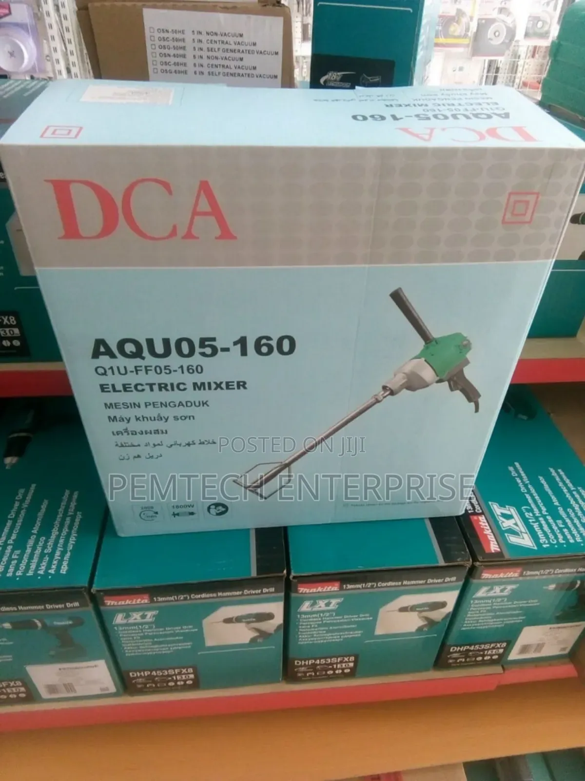 Paint Mixer 1800w 160mm Dca