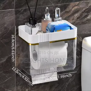 Luxury Gold Plated Wall Mounted Tissue Box-Car