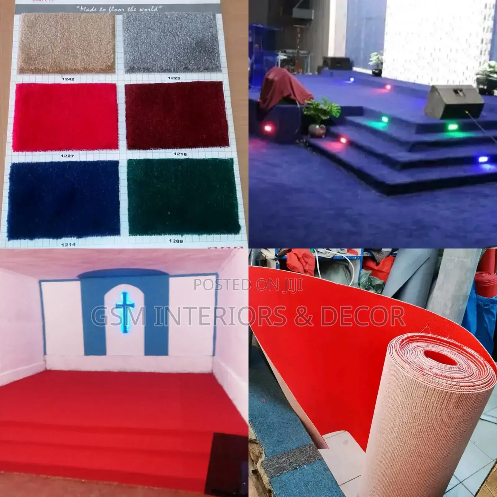 Wall to Wall Carpets Colours for Office Carpets