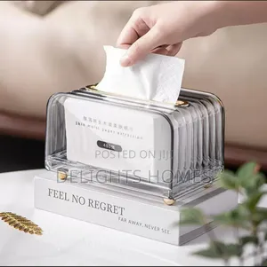 Luxury Clear Serviette Holder -Car