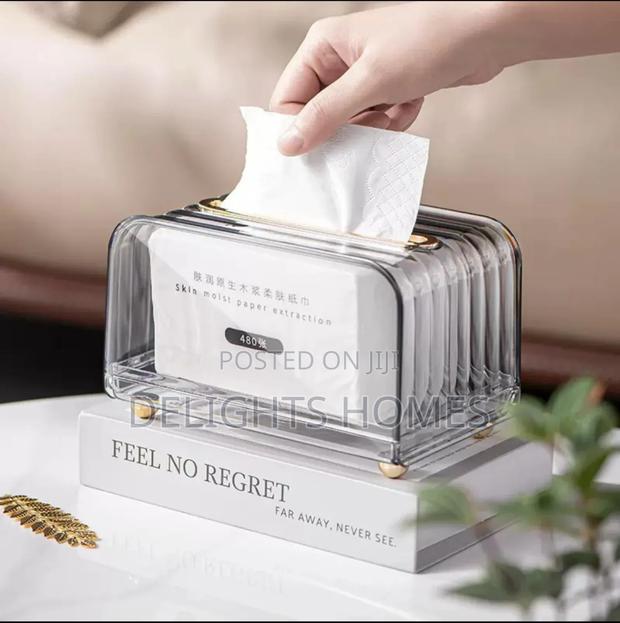 Luxury Clear Serviette Holder -Car