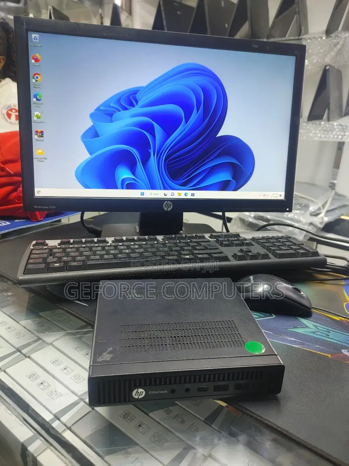 Desktop Computer HP EliteDesk 800 8GB Intel Core I5 HDD 500GB