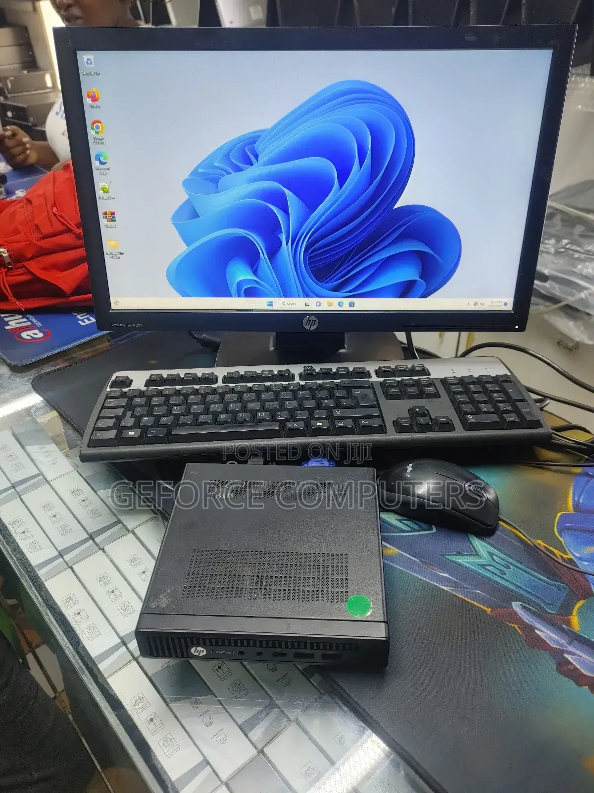 Desktop Computer HP EliteDesk 800 8GB Intel Core I5 HDD 500GB