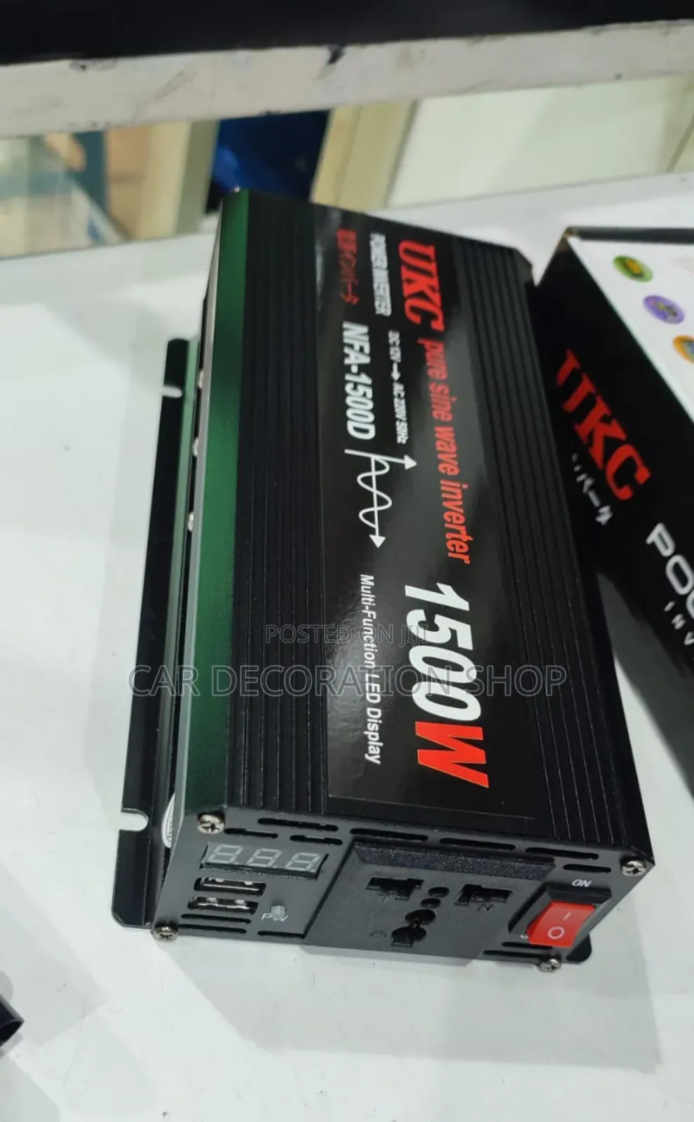 Ukc 1500w Pure Sine Wave Power Inverter