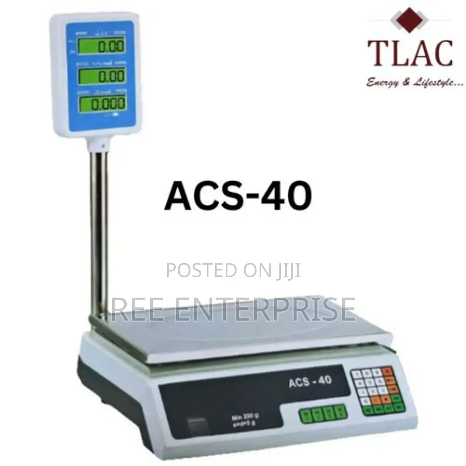 40 KGS Acs-40 Digital Computing Weighing Scale With Arm