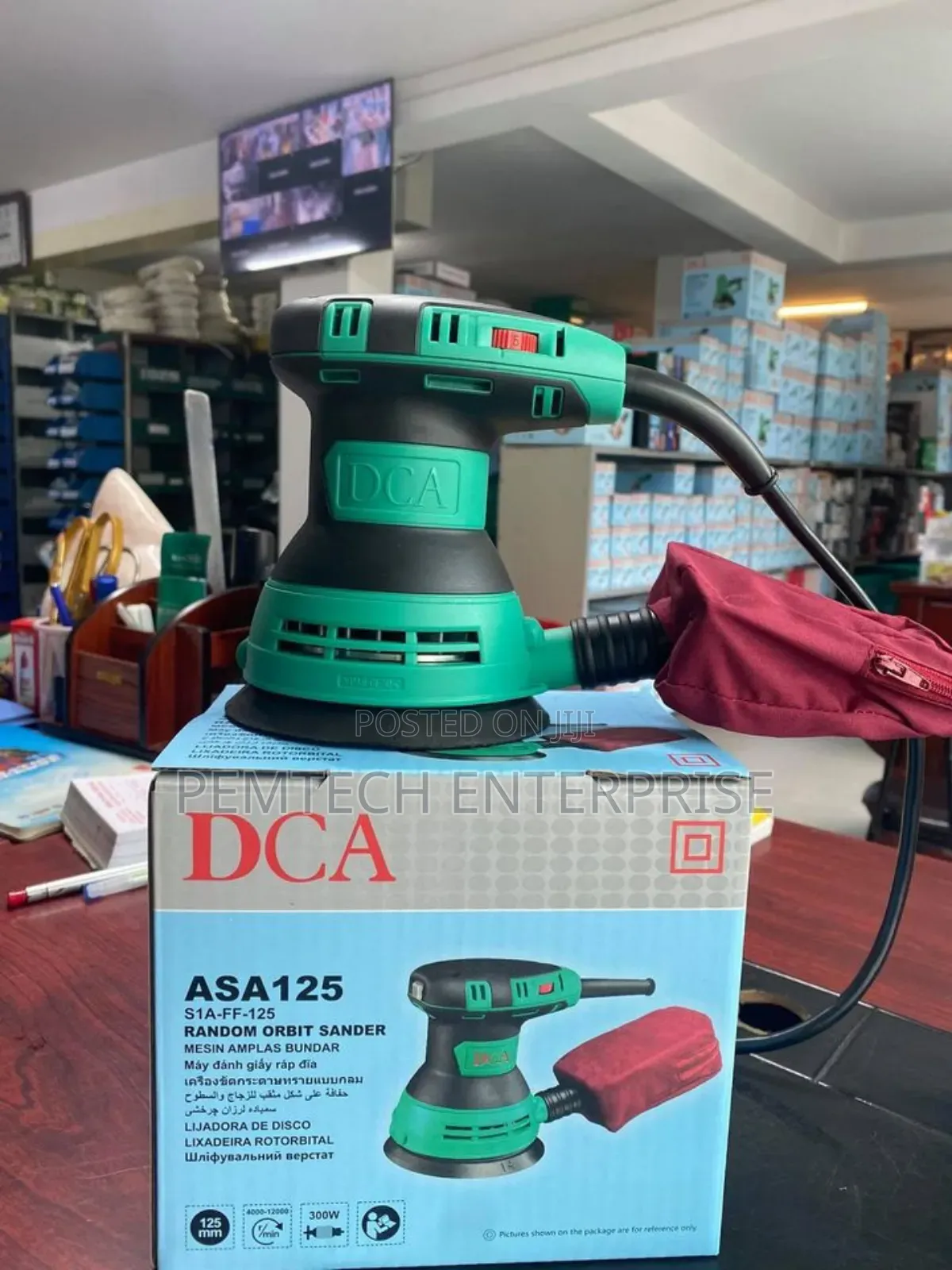 125mm 300w Dca Asa125 Random Orbital Sander