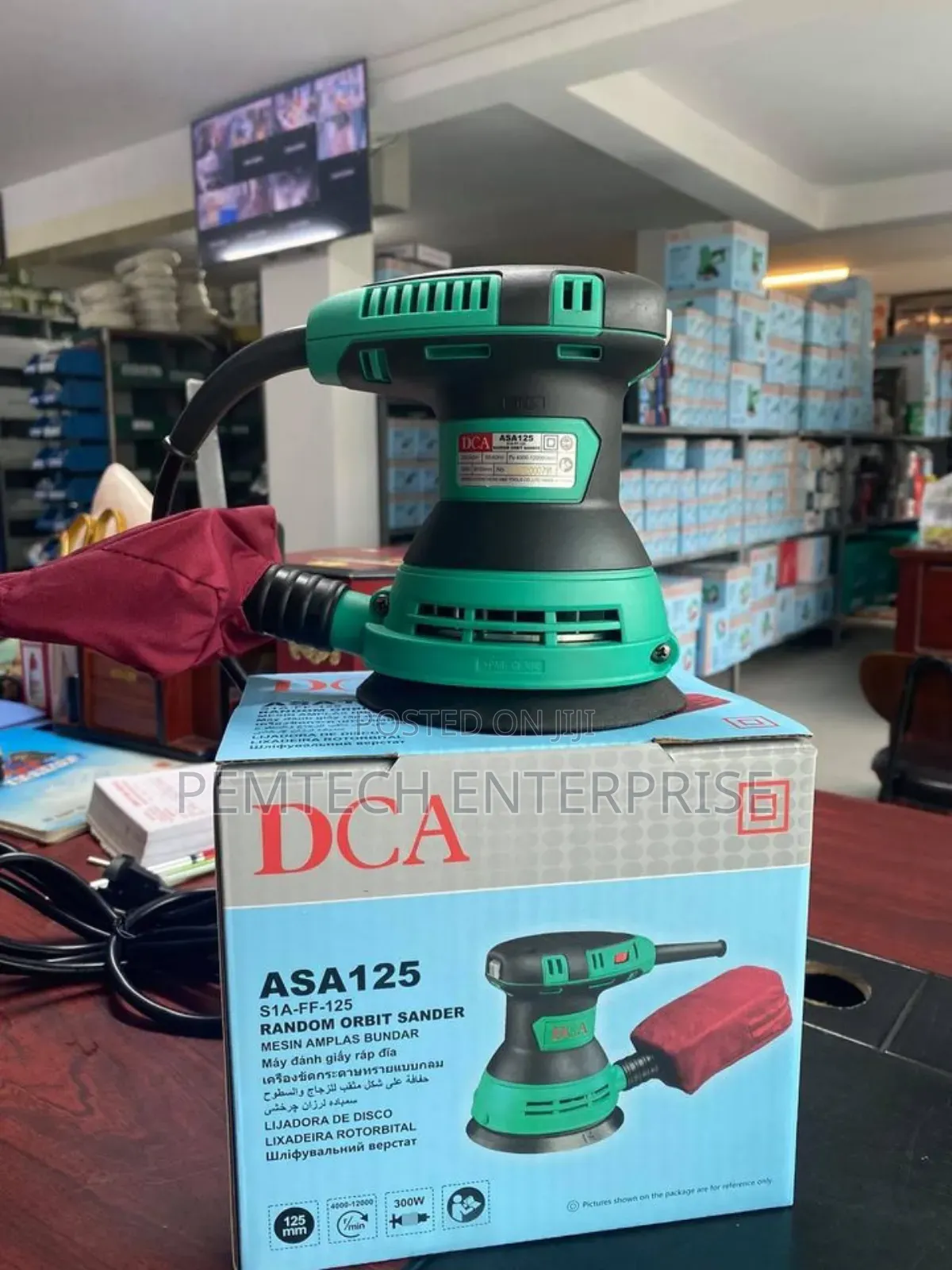 125mm 300w Dca Asa125 Random Orbital Sander