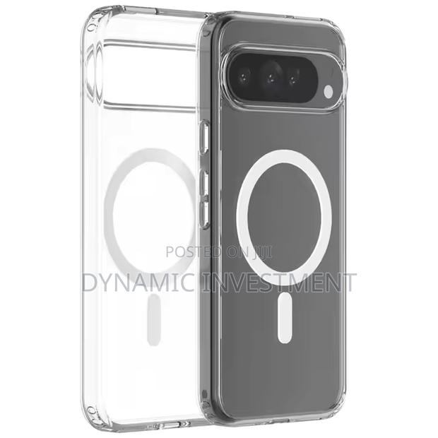 Google Pixel 9 Original Tpu Clear Magnetic Hard Cover/Case - main view