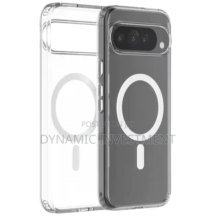 Google Pixel 9 Original Tpu Clear Magnetic Hard Cover/Case