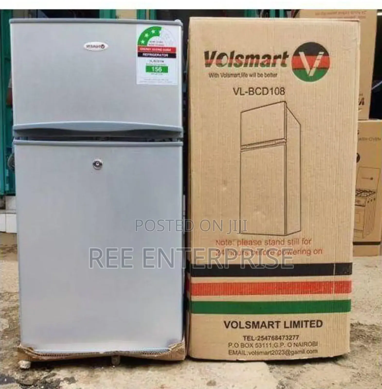 Brand New 108 Litres Double Door Refrigerator