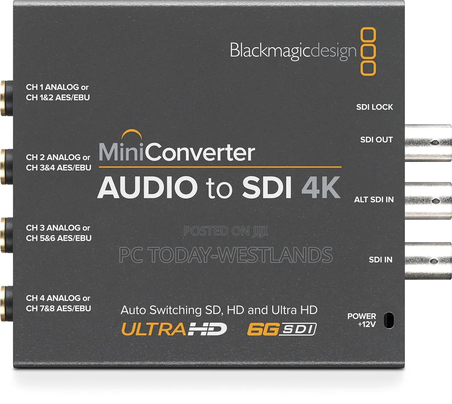 Blackmagic Design Convmcauds4k Audio to Sdi Converter