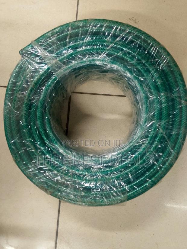 PVC Agricultural Green Braided Hose Pipe 1"X30 M