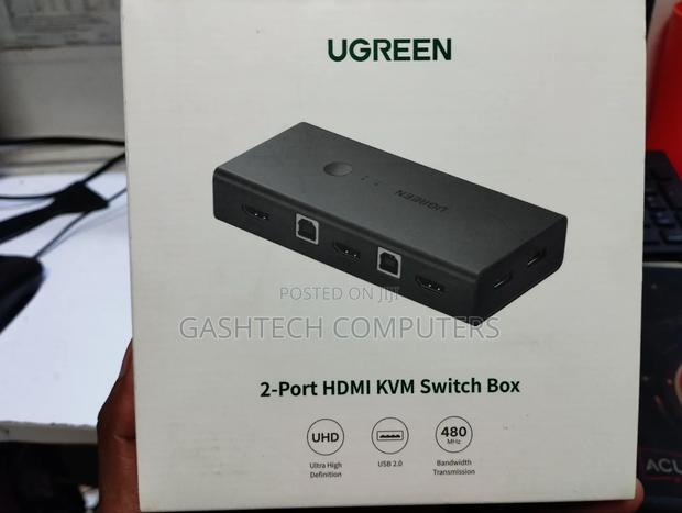 Ugreen Hdmi Switch Box 2 in 1 Out KVM Switching