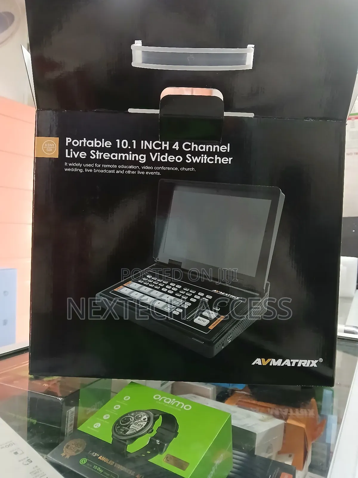 Avimatrix Shark H4 Plus 4 Channel Hdmi Video Switcher