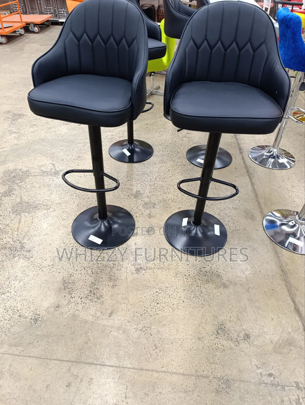 Black Kitchen Counter Stools