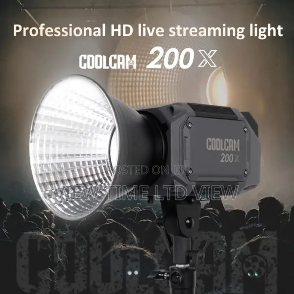 Ls Coolcam 200x Cob Led Video Light Bi Colour