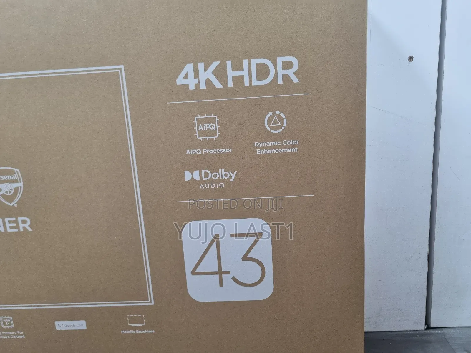 TCL 43′′ V6d (New 2026) HDR Google Tv – 43v6c