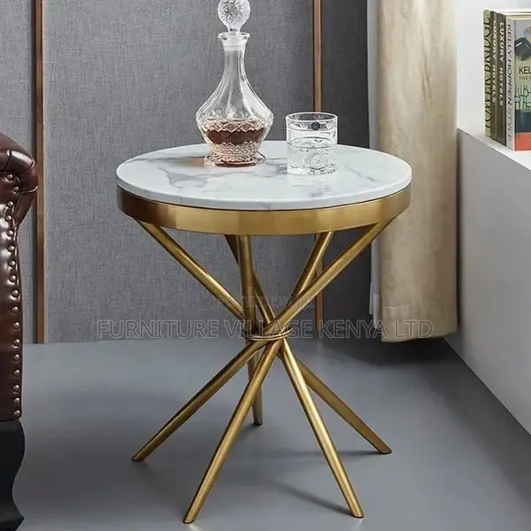 Dining Table: Luxury Round Metal Center Dining Table