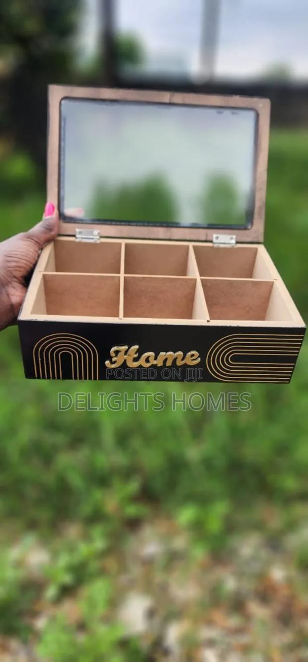 Wooden Teabag / Coffee Organizer
_Hg