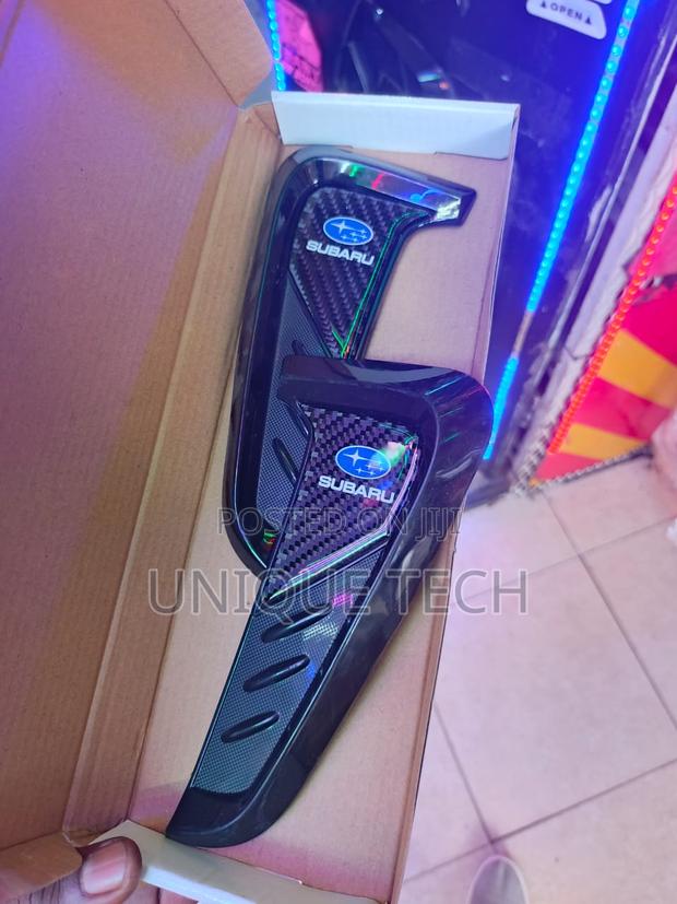 Subaru Branded Gloss Black Side Leaf Vent/ Car Side Vents
