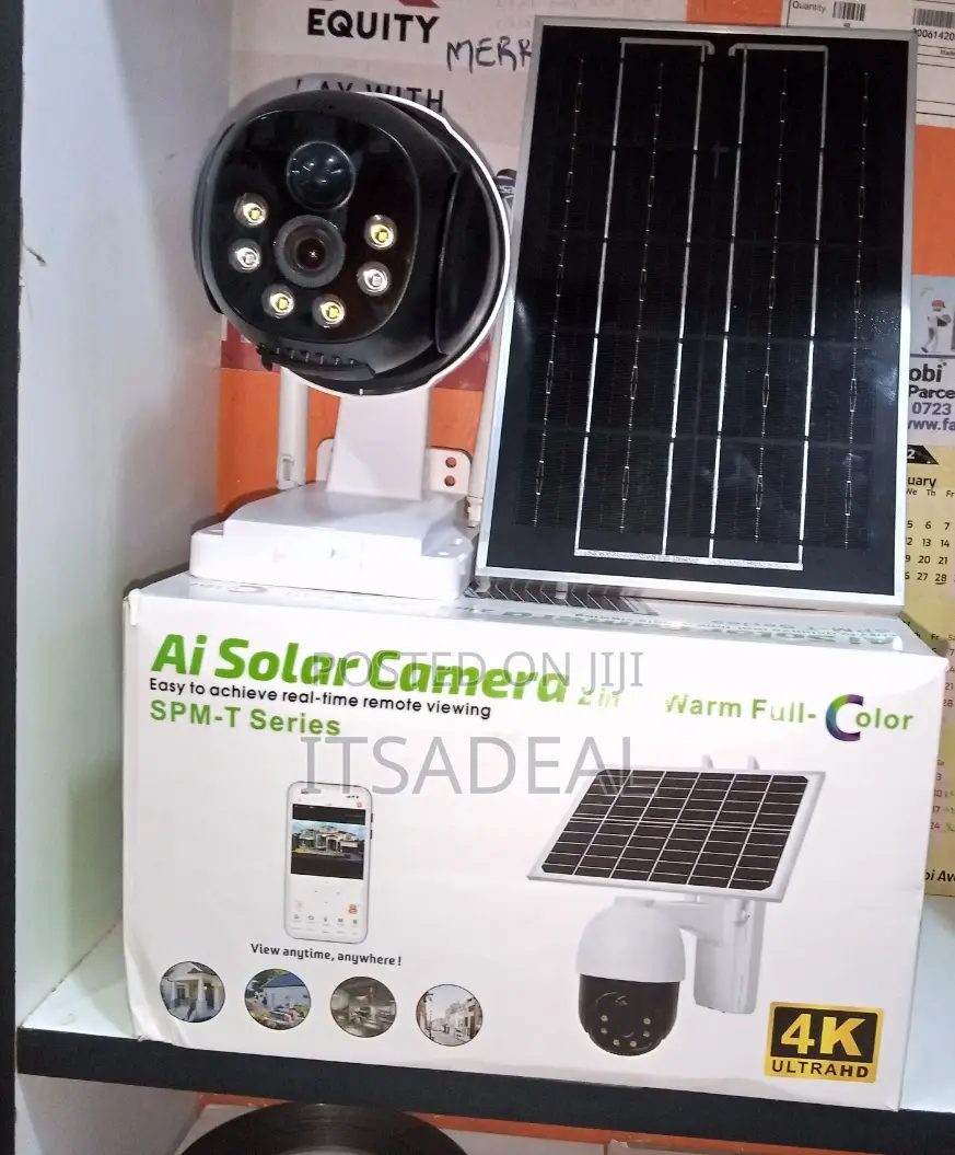 8mp Solar Ai PTZ Hd Camera (Wifi Enable)