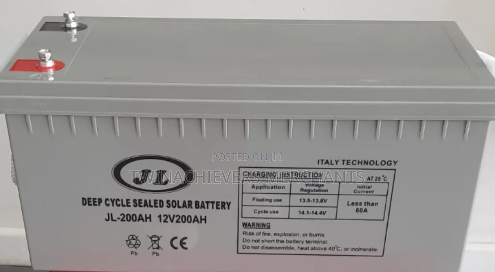 200ah Deep Cycle Solar Battery