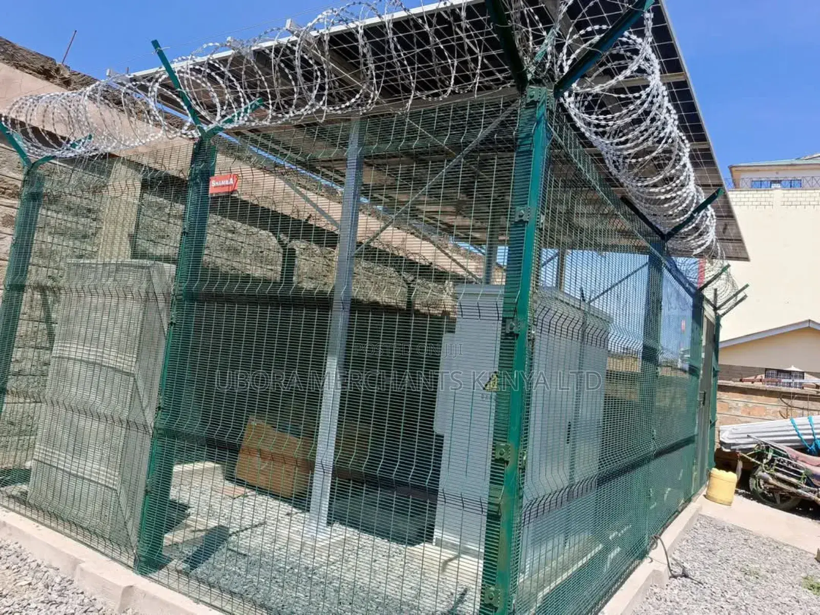 Anti-Climb Clearview Fencing Panels 24mx3m, With 4 v Bends