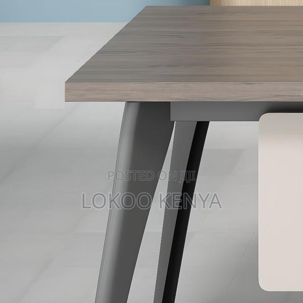 Office Desk: L-Shaped Executive Office Desk - thumbnail 2